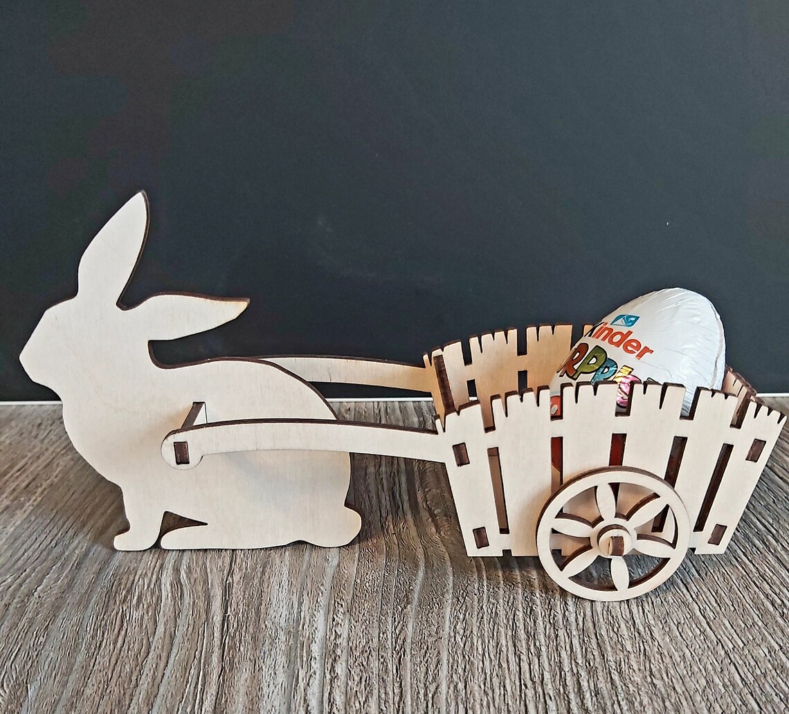 Files for Laser Easter Egg Cart Candy Cart Projects for | Etsy