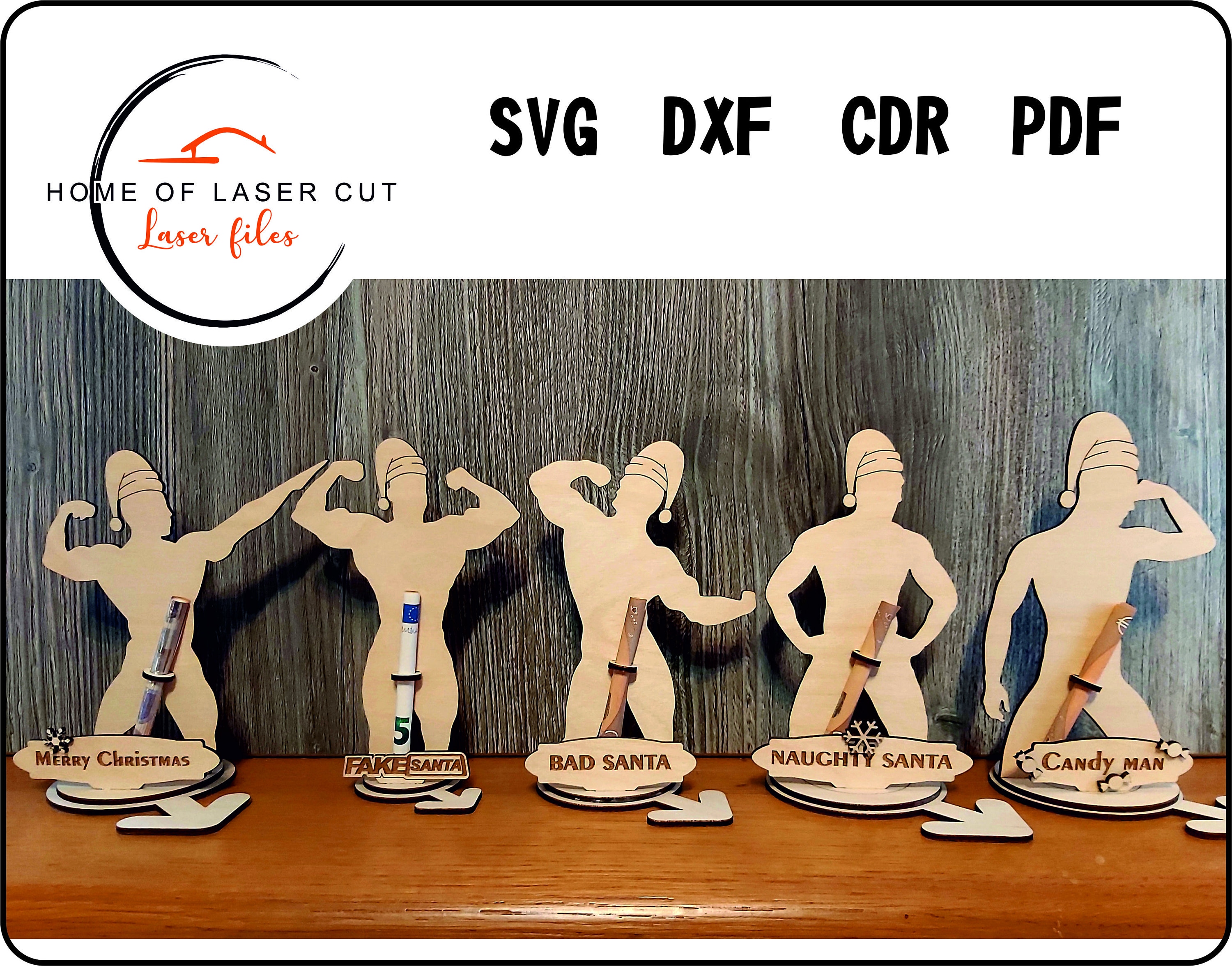 Funny Money Holder, Real Money Gift, Birthday present, svg cdr dxf pdf, 3mm material.