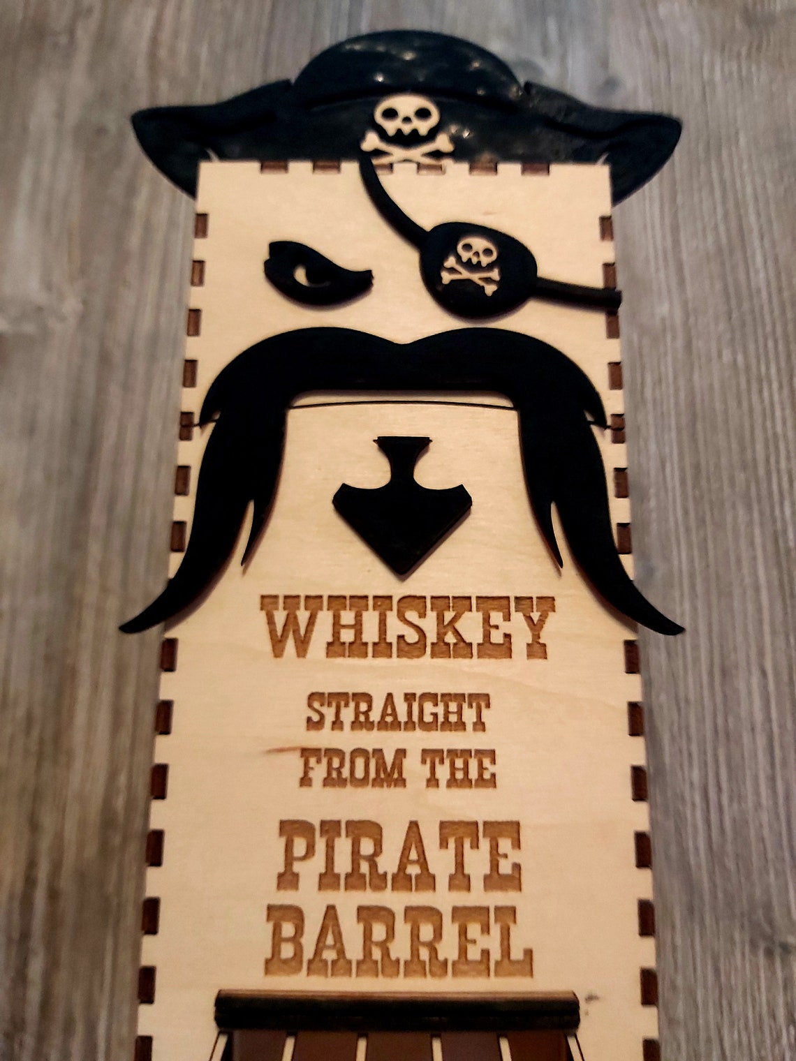 Gift Box for Whiskey Jack Daniel 1L Svg Dxf Cdr Pdf 3mm - Etsy