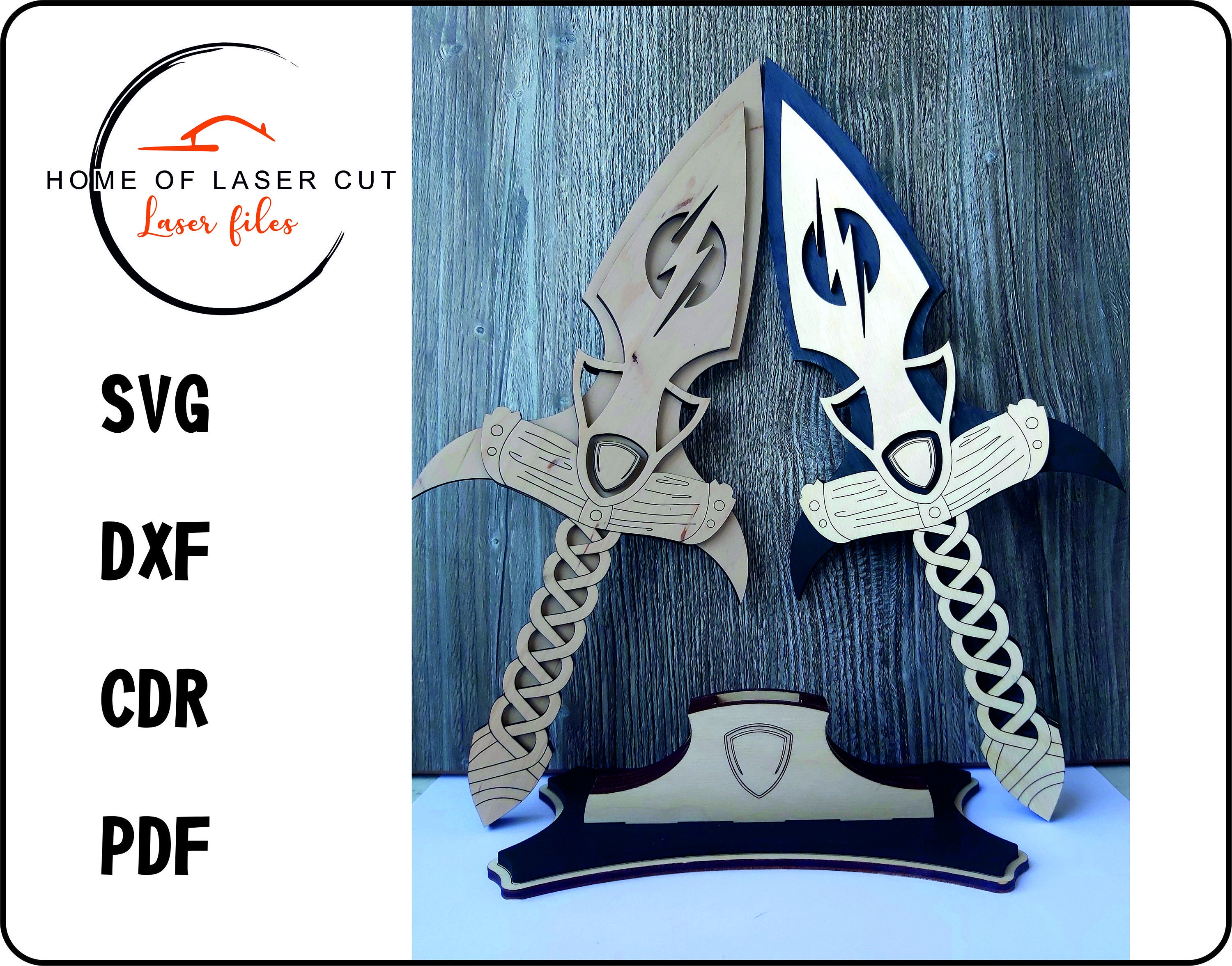 File, Wooden Knife, Weapon, Cdr/dxf/pdf/svg for Laser Cut 3mm, 4mm Kids ...