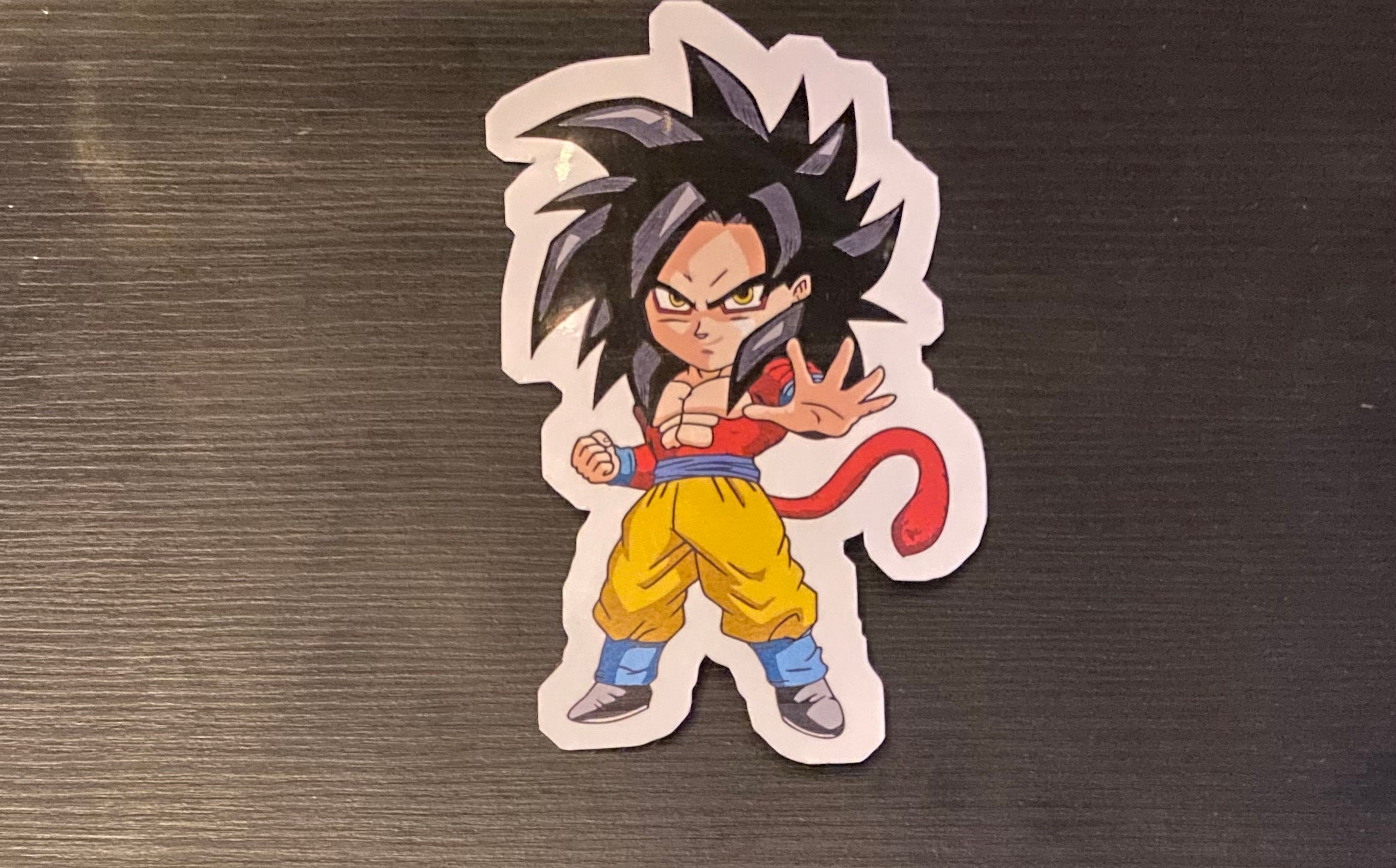 Anime die cut Anime sticker for laptops hydro flask MacBook Etsy