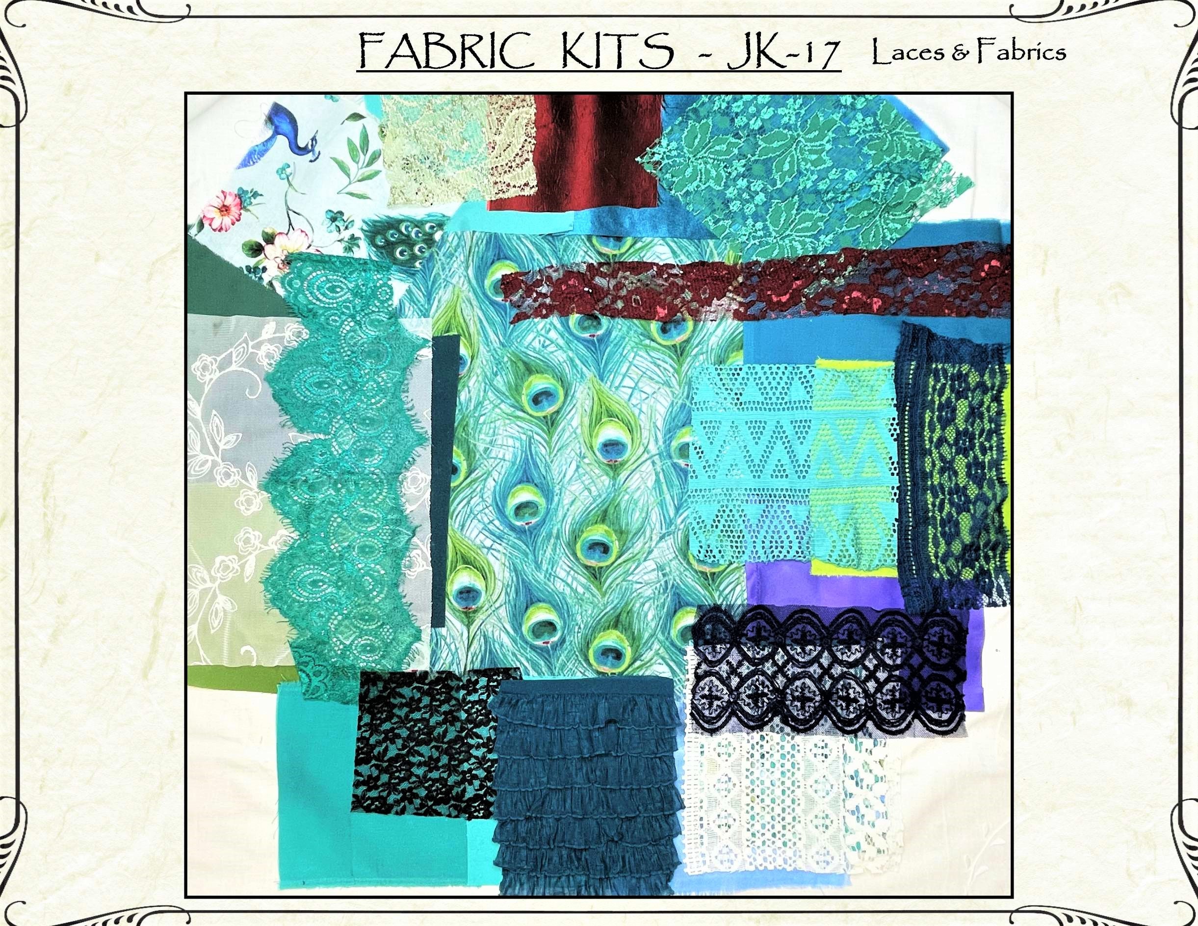 Fabric & Embellishment Kit Starterbeginners Kit for Etsy