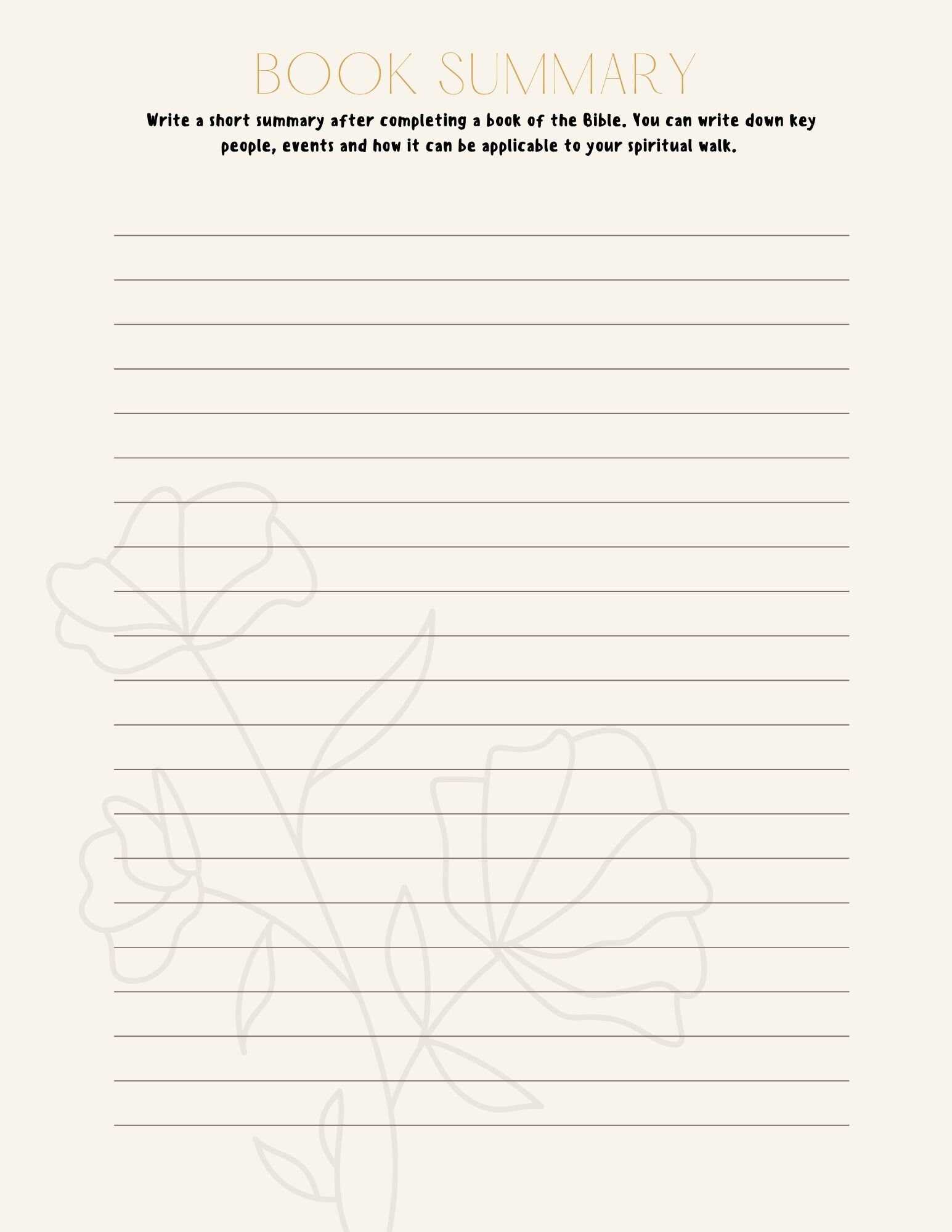 Bible Journal Printable/ Instant Download/ Scripture - Etsy