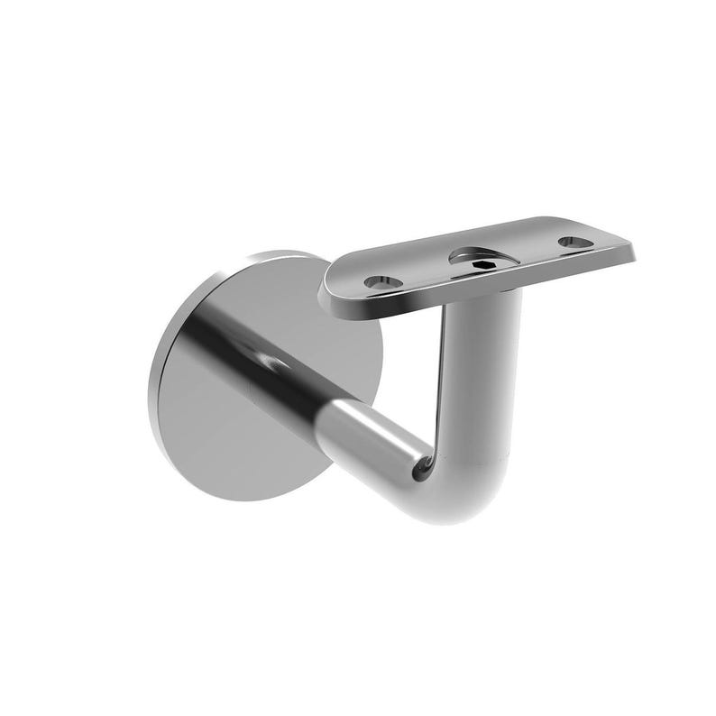Hidden Railing Bracket Stainless Steel Stair Handrail Bracket – Hidden Mount Wall Support for ...
