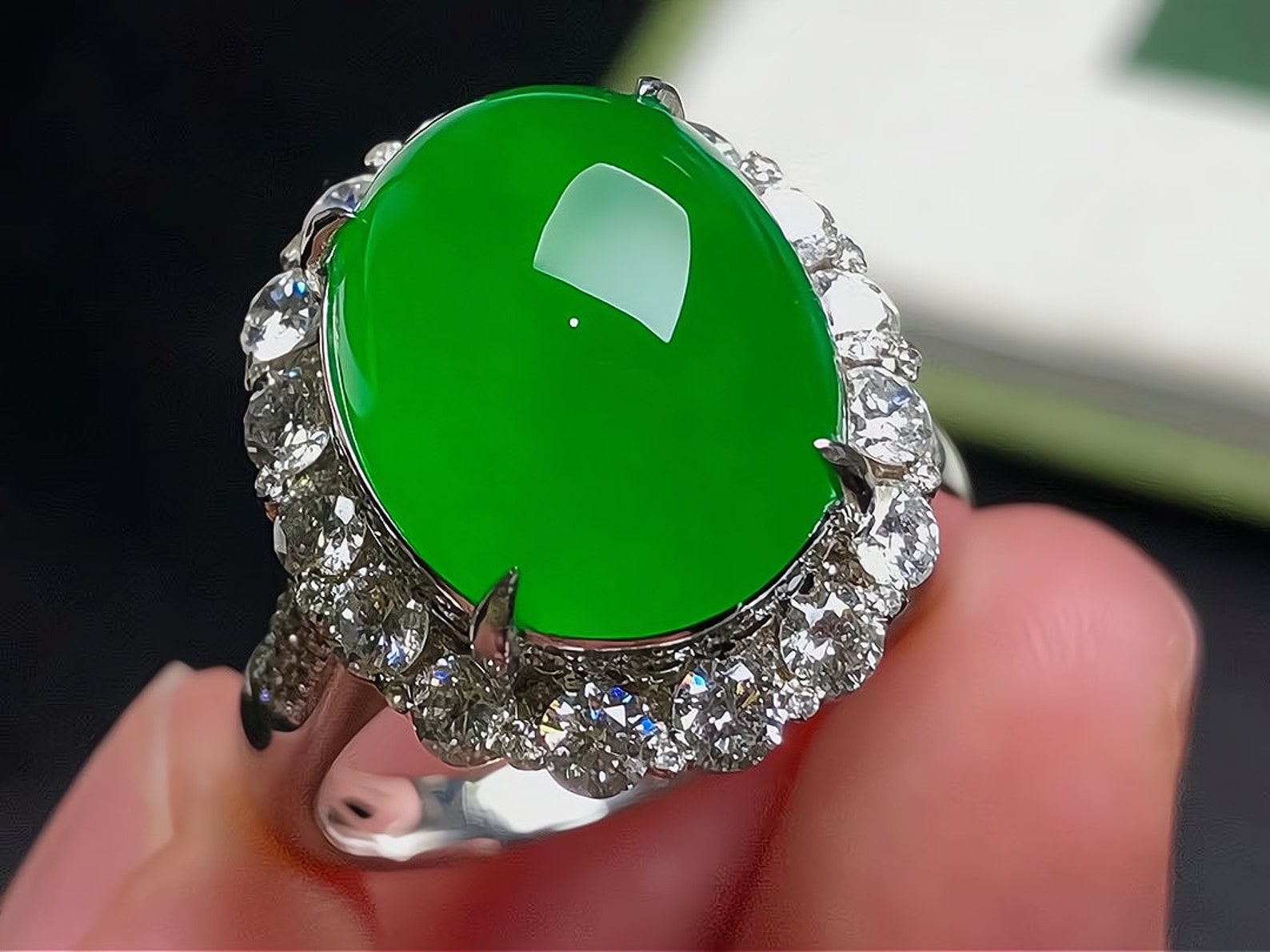 Jadeite Ring expensive ring expensive jewelry commitment ring Etsy