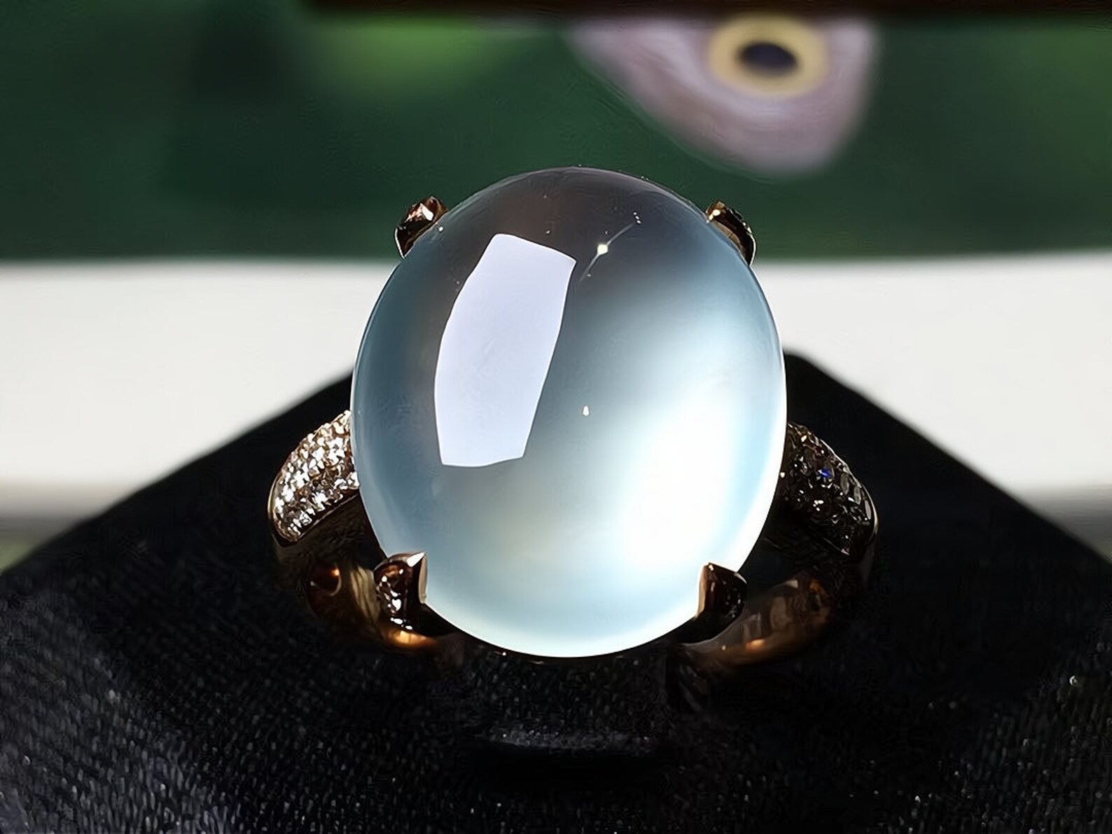 Jade rings clear engagement rings jade rings lover rings Etsy