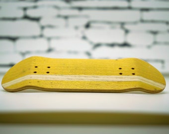 Yellow Fingerboard Deck 32 x 98 mm Classic Mold