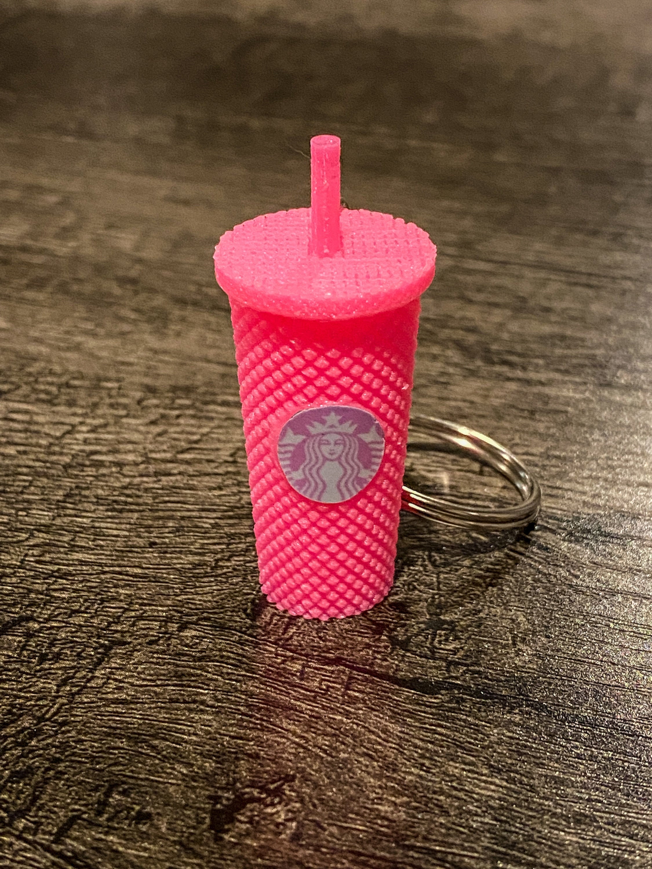 MINI KEYCHAIN STARBUCKS Coffee Cup Key Chain Key Holder Keyring