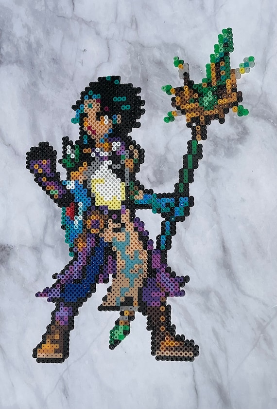 Perler Beadgenshin Impact Xiao Etsy