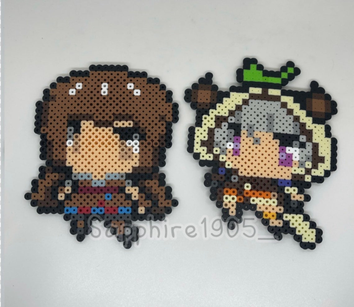 Genshin Impact Inazuma Chibi Perler Beads Etsy