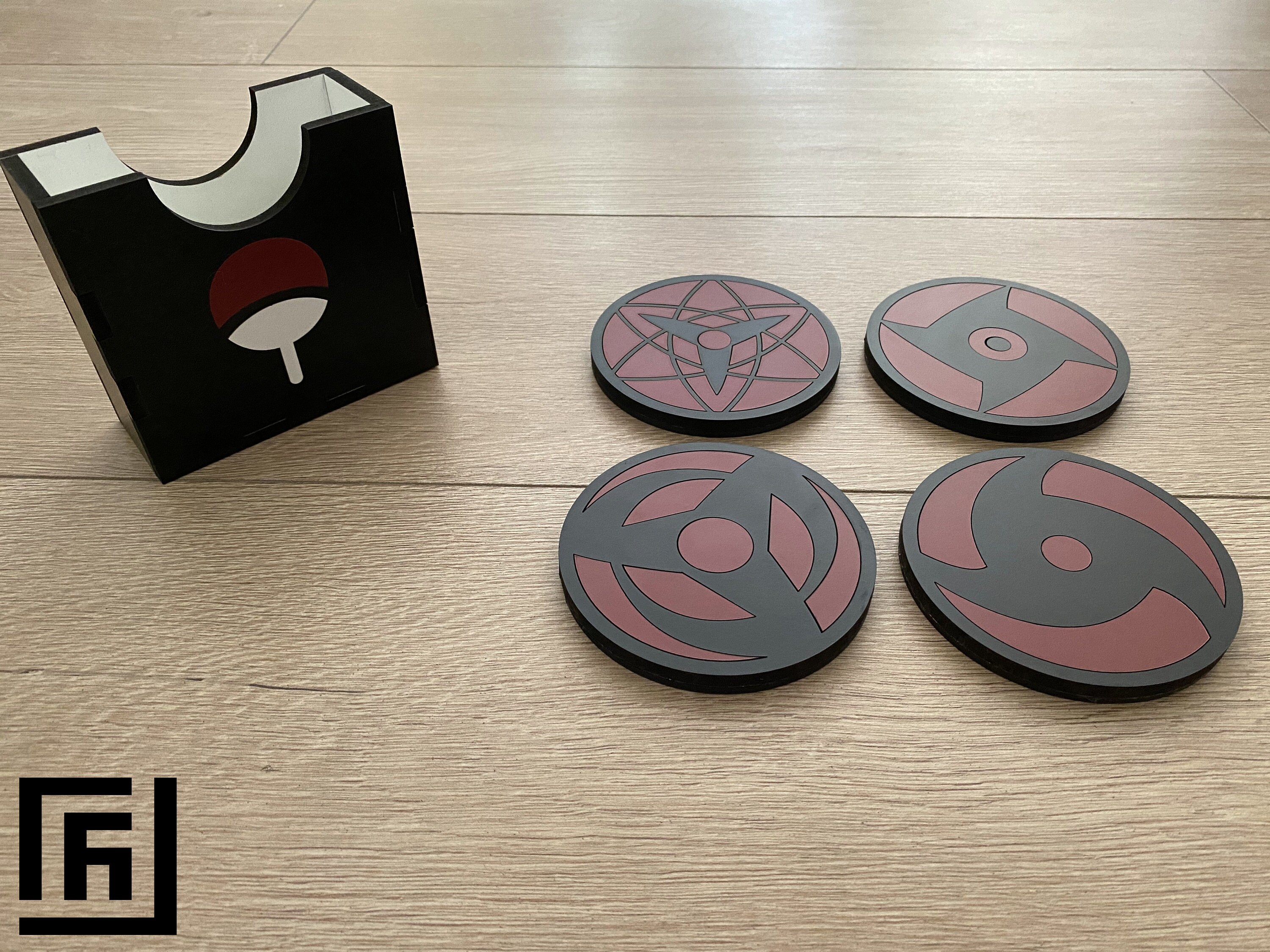 Sous-Verres Sharingan