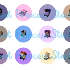 Pixel Art Overwatch Buttons