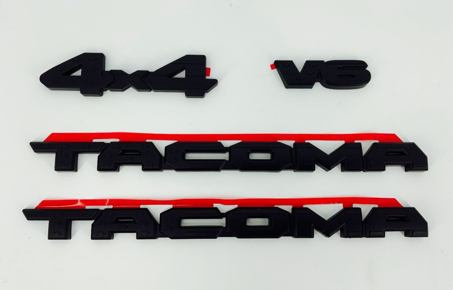 Blackout Emblem Overlays for Toyota American Flag Etsy