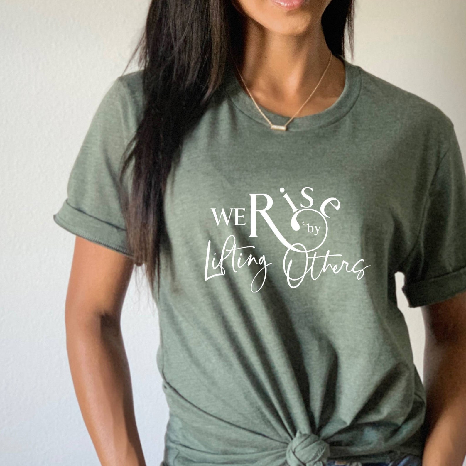 We Rise by Lifting Others Shirt Inspirational Shirt - Etsy UK