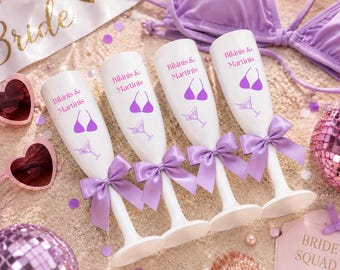 Bikinis and Martinis Hen Party Collection, Personalised Hen Party Gifts, Beach Hen Weekend, Bachelorette Party Favours