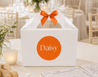 Personalised Kids Wedding Treat Box, Wedding Favour for Children, Kids Wedding Gift, Flower Girl & Page Boy Activity Box