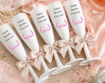 Same Boobs Forever Hen Party Collection, Personalised Hen Party Gifts, Bride Squad, Hen Weekend Favours, LGBT Wedding Gifts