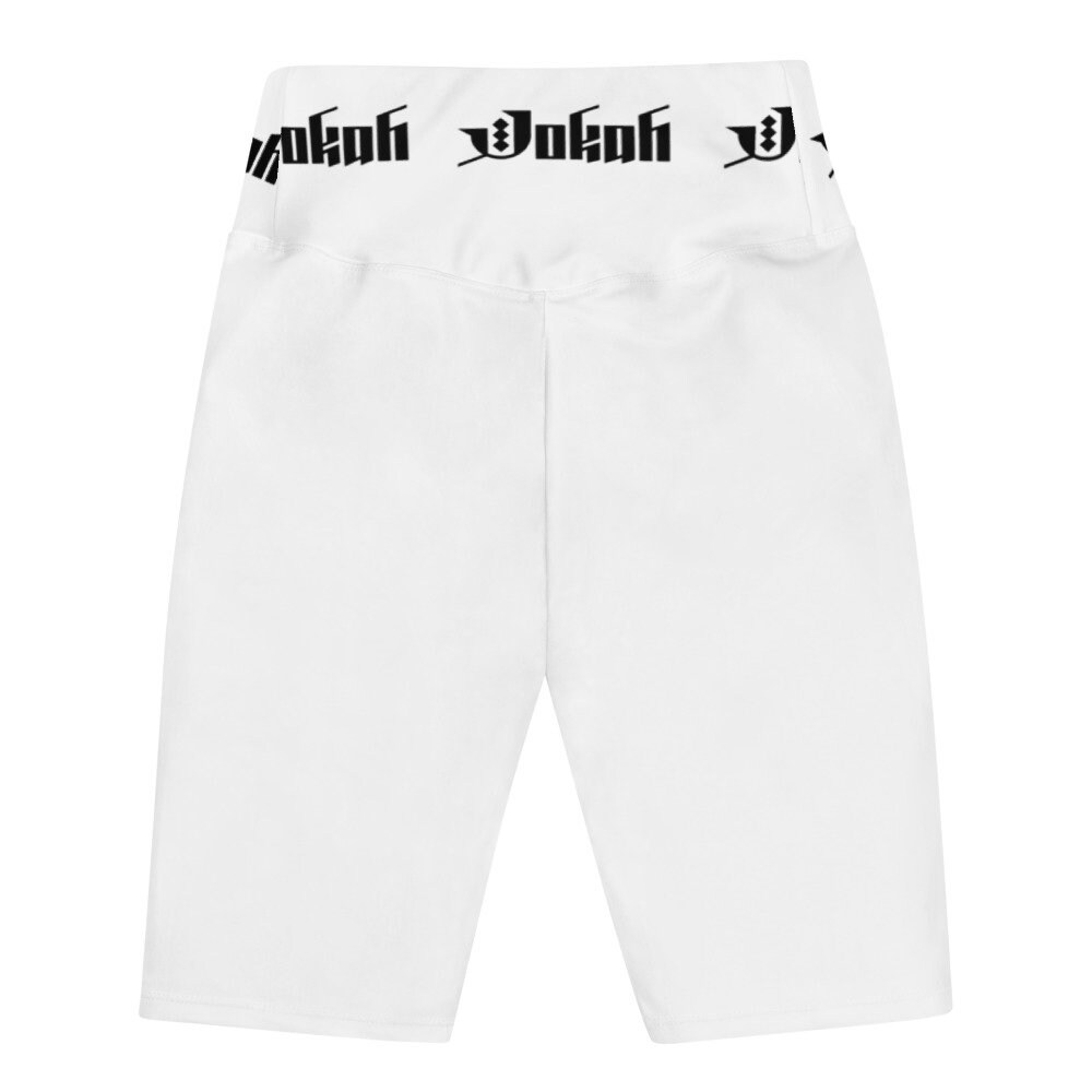 Jokah white Biker Shorts - Etsy Australia