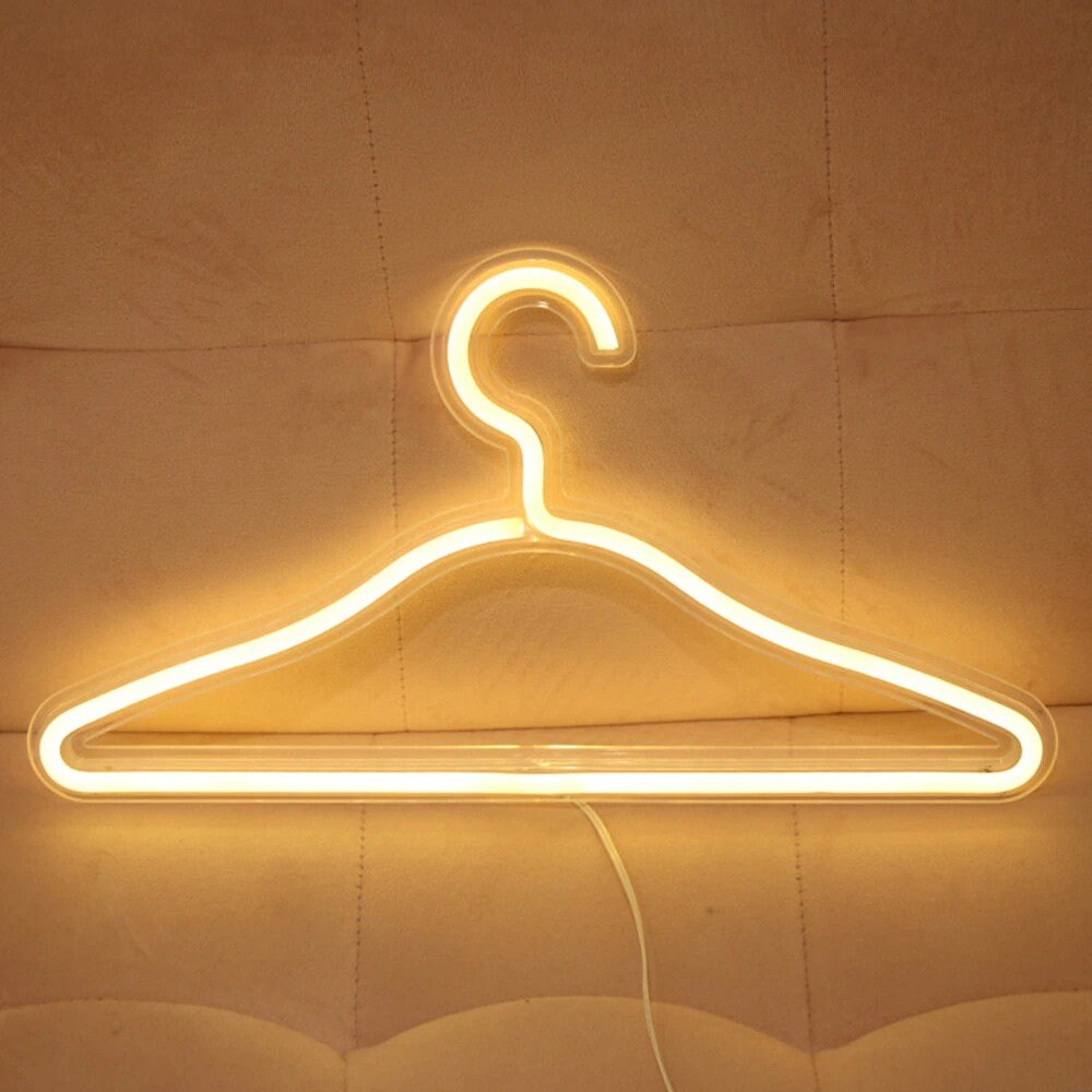 Original LED Neon Coat Hanger™ Etsy