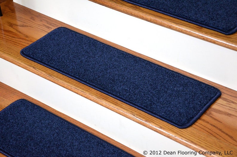 Dean Tape Free Pet Friendly Carpet Stair Treads Panel Cloude w/HearthMat Dean Tape Free Pet Friendly Carpet Stair Treads Panel Cloude w/HearthMat