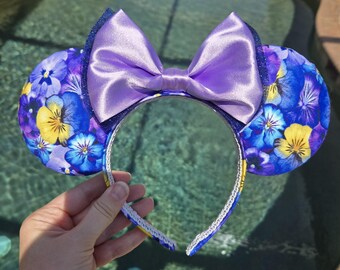 Pansy Flower Mouse Ears