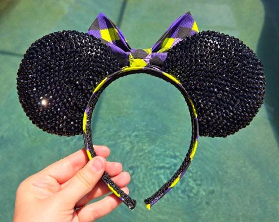 Halloween Rhinestone Mouse Ears - Etsy display picture 1