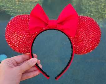 Red Diamond Mouse Ears