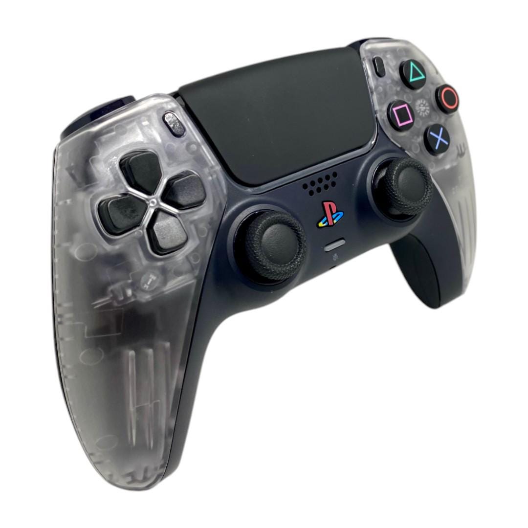 PS2 Crystal Retro X NEW Mouseclick Face Buttons Dualsense