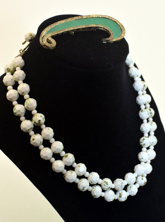 Vintage green and white set - image 4