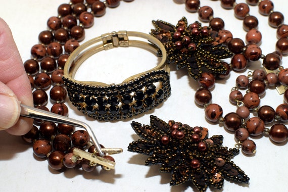 Vintage jewelry set - image 2