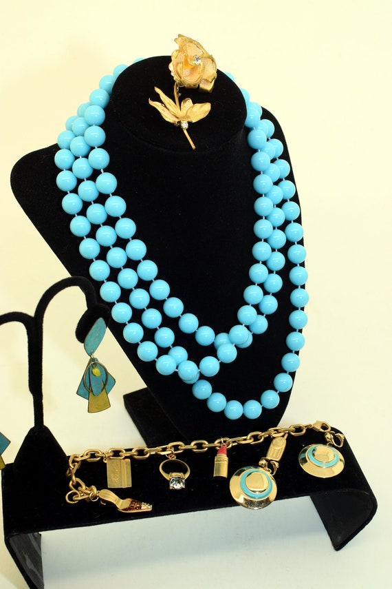 Vintage assorted jewelry set - image 2