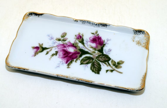 Royal Sealey Moss Rose dish