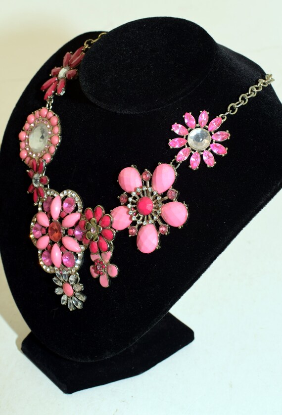 Vintage handmade statement necklaces - image 7