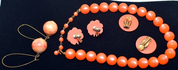 Vintage orange assorted set - image 5