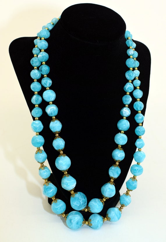 Vintage double strand Necklace