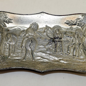 Vintage Metall Aschenbecher aus dem besetzten Japan