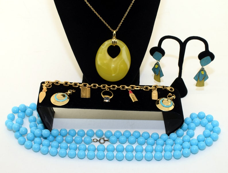 Vintage assorted jewelry set image 7