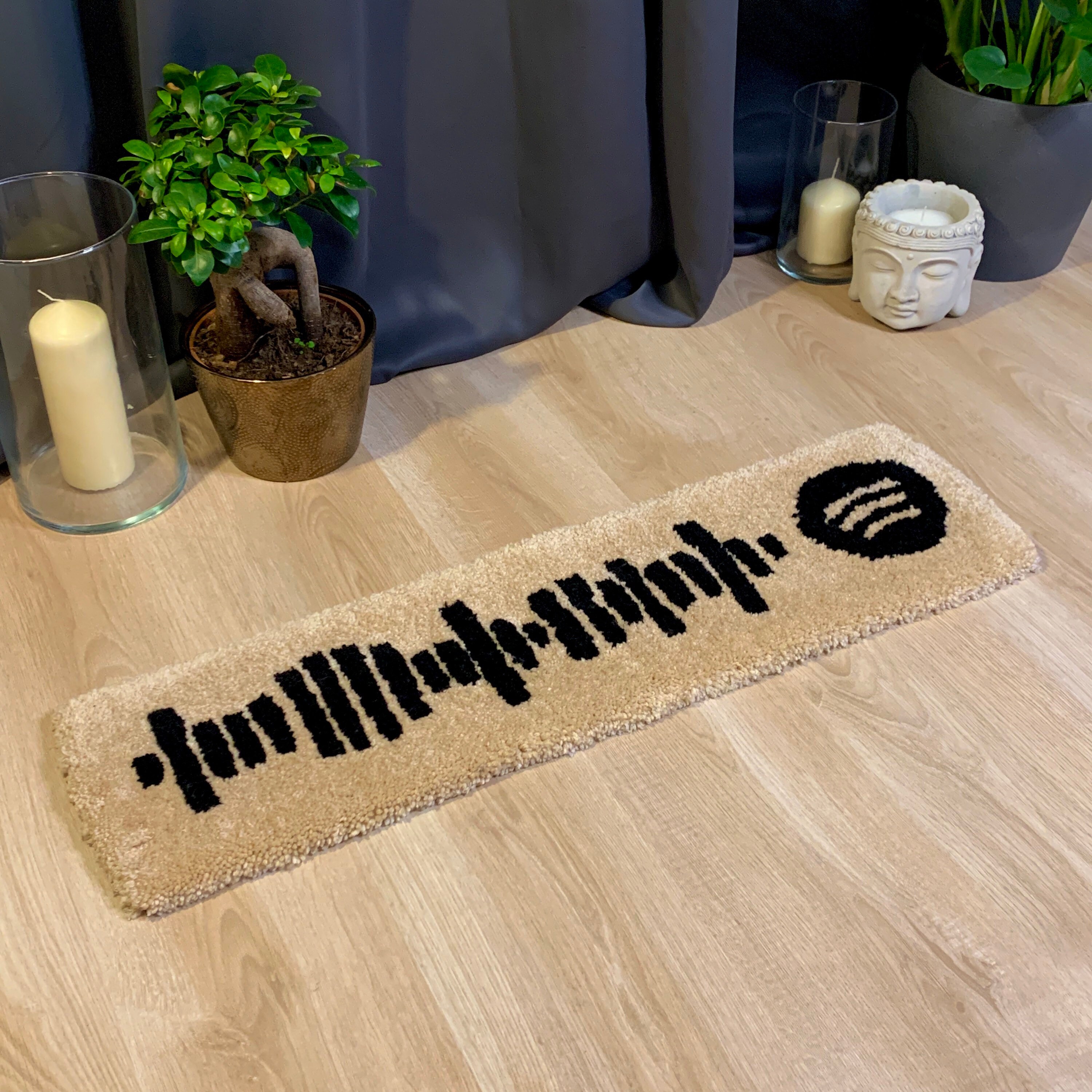 Tapis Code Spotify, Tapis Personnalisé Fait à La Main, Liste de Lecture Ariana Grande