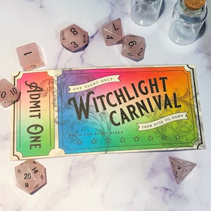 Witchlight Carnival Ticket (DIGITAL DOWNLOAD)