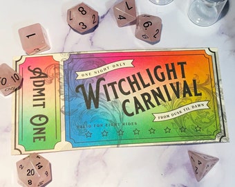 Witchlight Carnival Ticket (DIGITAL DOWNLOAD)