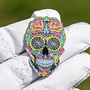 Sugar Skull - Golf Ball Marker