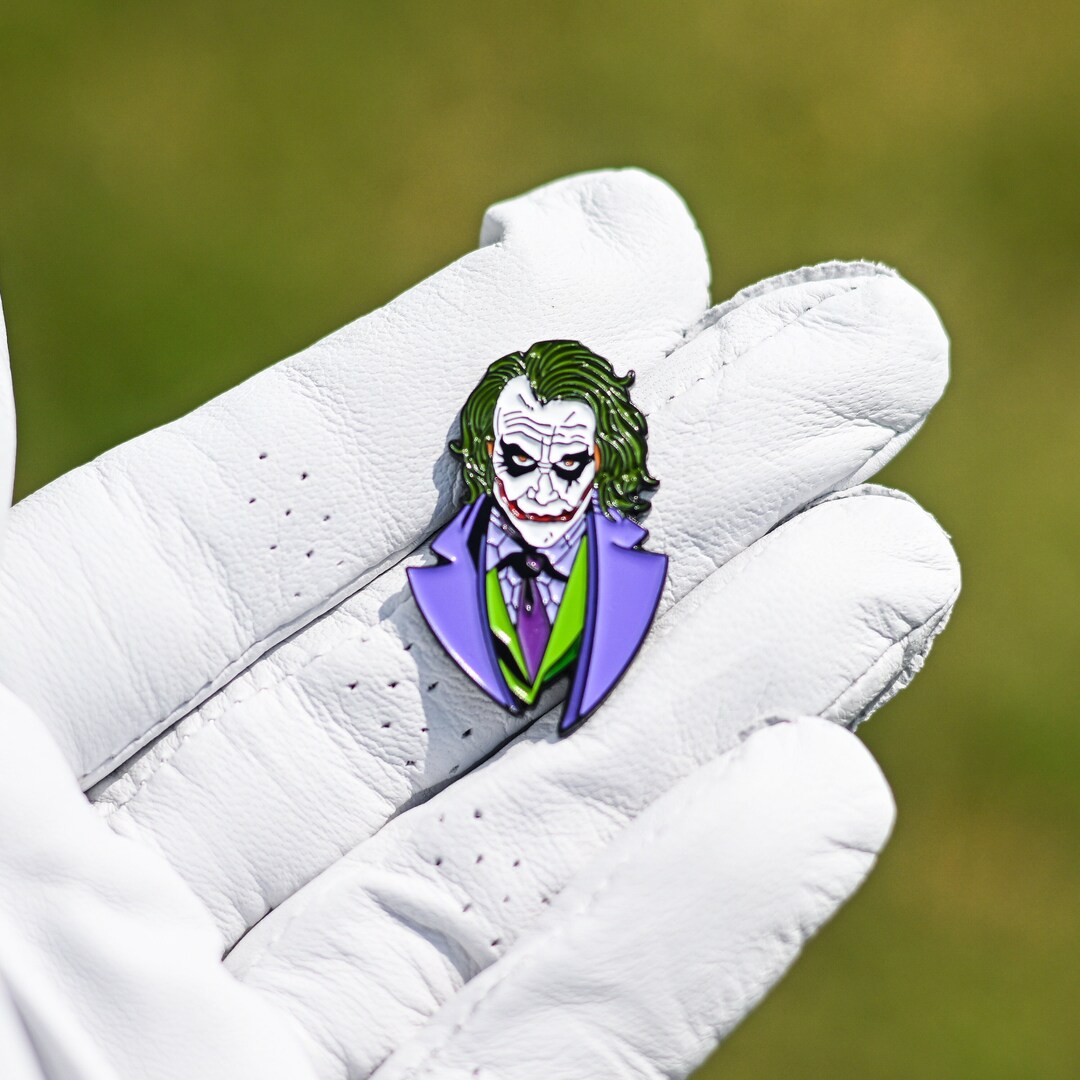 The Joker Golf Ball Marker Etsy