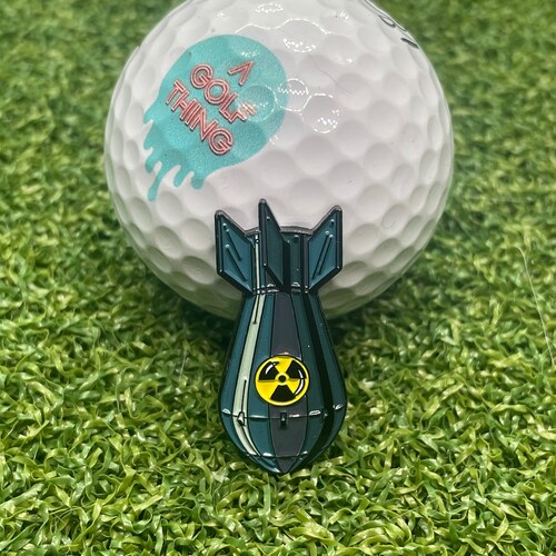 Laser Engraved Golf Ball Marker. Custom Anything You Want Etsy