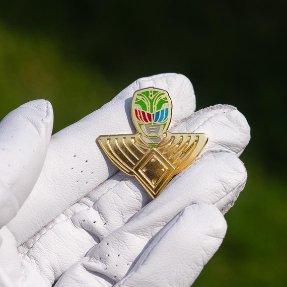 TANGRAM × Golfickers Ball Marker 赤緑セット Wiggle Wiggle Golf Ball Marker and Clip SET Magnetic Flower