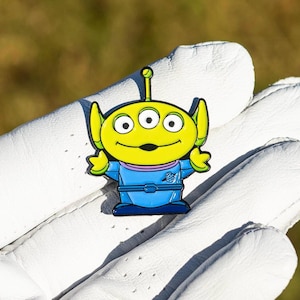 Green Alien - Golf Ball Marker