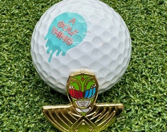 TANGRAM × Golfickers Ball Marker 赤緑セット GOLFICKERS × TANGRAM MARKER GREEN TGA-G57