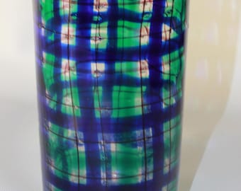 RARE signed marked glazen Christian Dior voor Barovier vaas 1969 glass Murano Italy