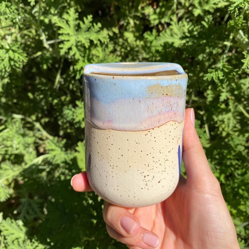 CuteThingsCeramic Stoneware Travel Mug