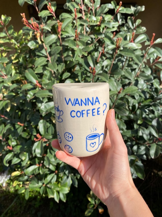 予約販売 セラミック製トラベルマグ、手作り陶器製コーヒー・紅茶