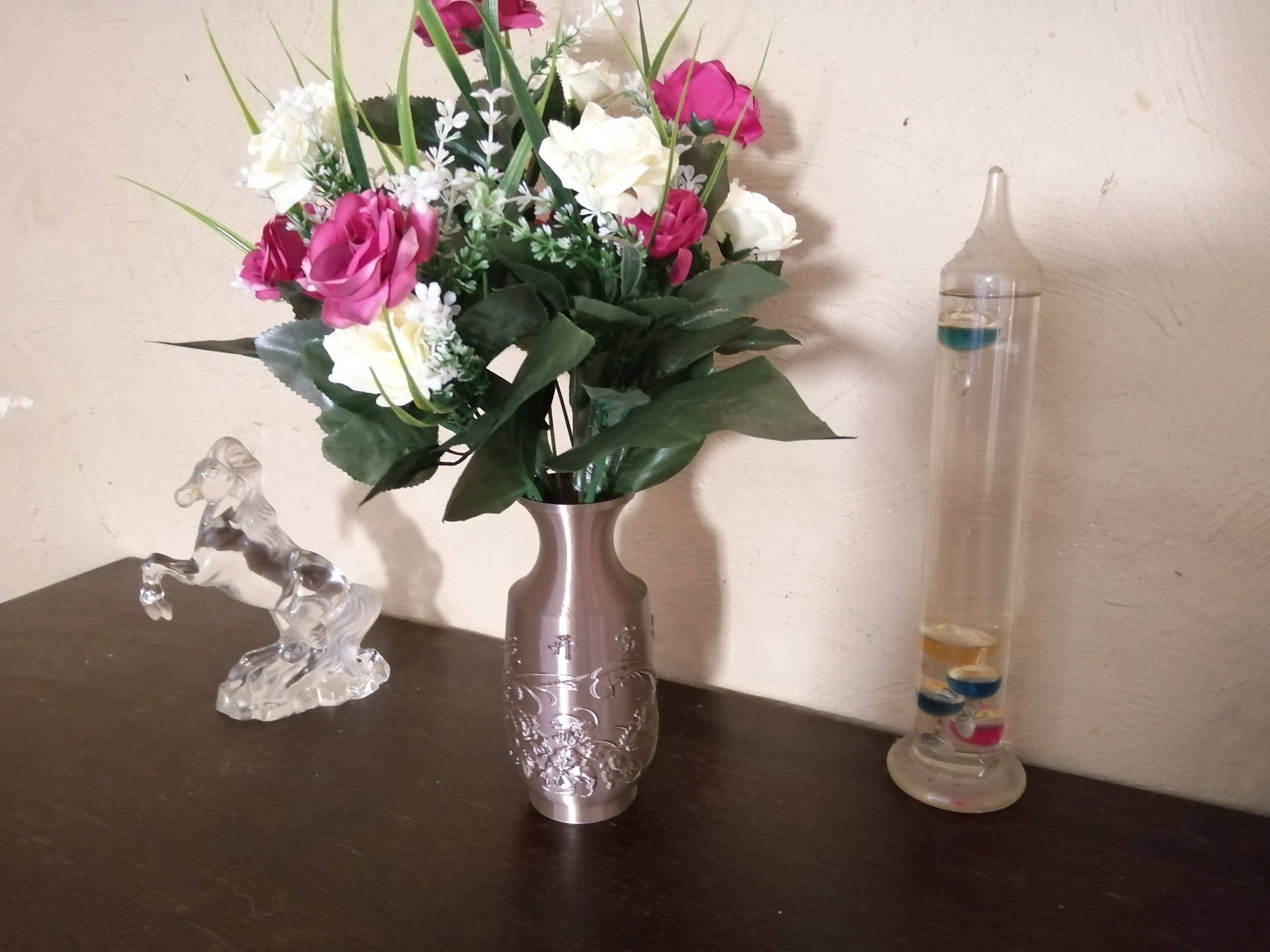 Vase Impression 3D Motif Asiatique